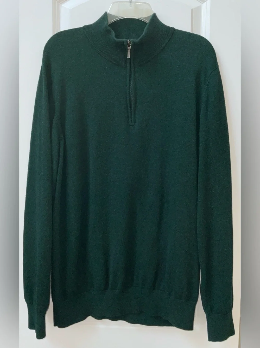 L.L. Bean 1/4 Zip Mock Neck Sweater